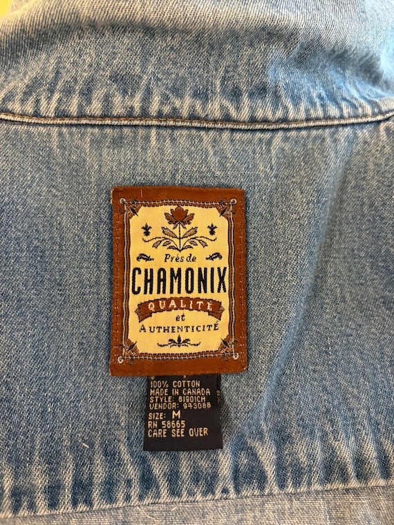 Upcycled Vintage Denim Jacket, Patchwork Quilt Em… - image 6