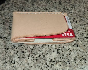 Minimalist leather wallet