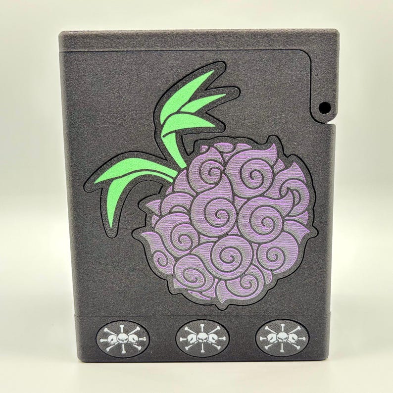 OPTCG Blackbeard One Piece TCG Deck Box | Leader Display, Magnetic ...