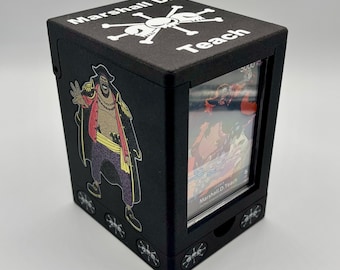 OPTCG デッキボックス 黒ひげ海賊団 マーシャル・D・ティーチ 四皇
