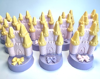 12-Fairytale Castles on Chocolate Covered Oreos For Princess Party/Rainbow Party/Unicorn Party