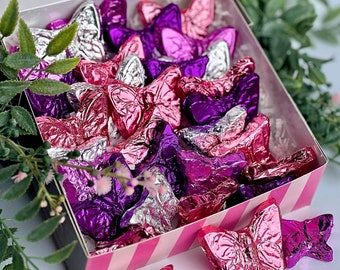 Foil Wrapped Milk Chocolate Butterflies Gift Box For Birthday Gift/Anniversary Gift/Any Occasion Gifts