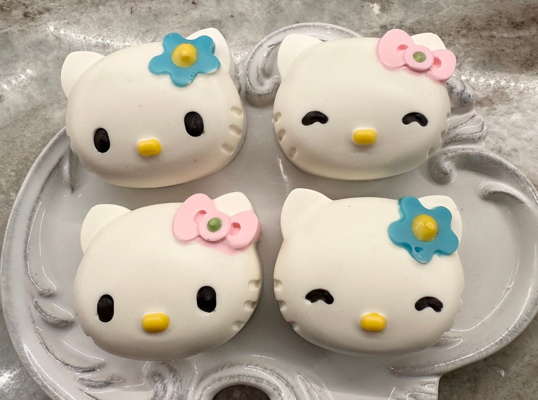 12cute Kitty Chocolate Covered Oreo Favors/birthday Favors/baby Shower