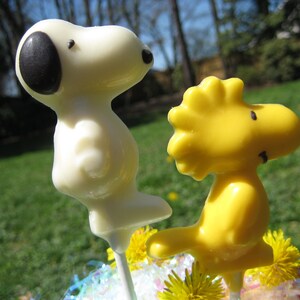 24-Chocolate Snoopy and Woodstock Lollipop Favors image 4