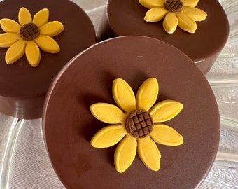 24-Sunflower Milk Chocolate Covered Oreos