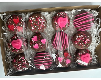 Chocolate Covered Oreo Valentine Gift Box For Valentine’s Day Gift/Anniversary Gift/Sweetheart Gift