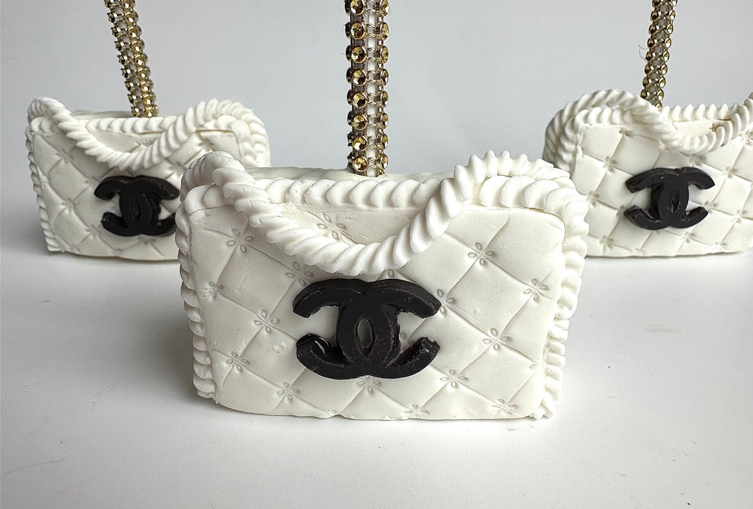 12designer Purse Chocolate Covered Rice Krispie Treats Favors Etsy