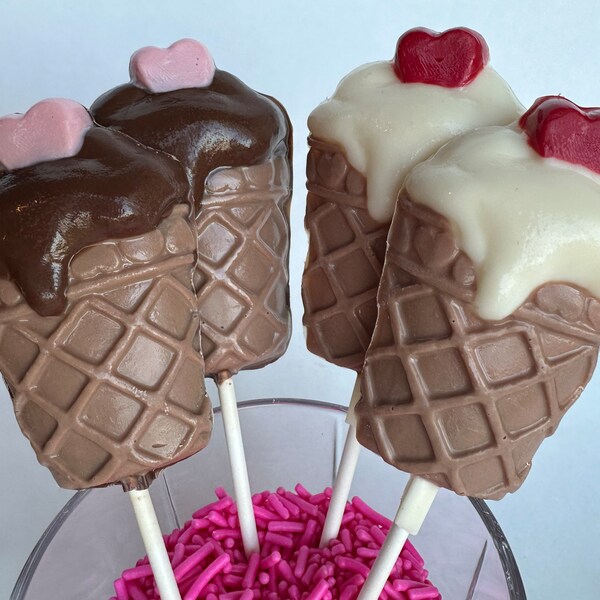 Ice Cream Lollipops Etsy