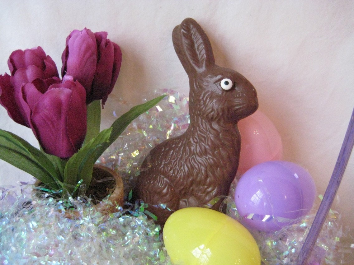 Solid Chocolate Easter Bunny Etsy Solid chocolate easter bunny etsy