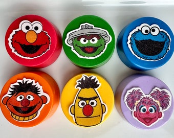 12-Sesame Chocolate Covered Oreo Faces For Birthday Party/Monster Theme/Party Favors