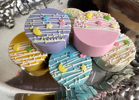 Cake Pucks by Benty Cakes!  Rainbow treats, Cake, Pucks