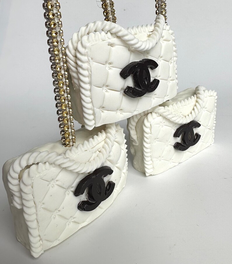 12designer Purse Chocolate Covered Rice Krispie Treats Favors Etsy