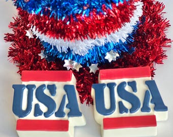 12-USA Chocolate Covered Oreos For Memorial Day/4th of July/Picnic Treats/Party Dessert/Party Favors
