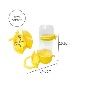 Silo Feeder for Small Birds - (6pcs)