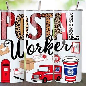Western Postal Worker PNG: Sublimation Design Download
