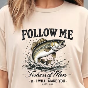 Fishers of Men Hoodie Design svg, Retro Christian Sublimation, Vintage Men&#39;s Bible Shirt PNG, Minimal Christian Dad png