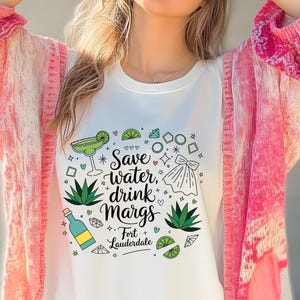 Benutzerdefinierte Margarita und Ehe Bachelorette Comfort Farben Shirts, Doodle Bachelorette T-Shirts, Hand gezeichnet Margarita Bachelorette TShirt Geschenk