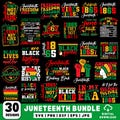 Juneteenth SVG PNG Bundle, Black History Month, celebrate 1865, we are black history, Black king nutrition svg,1865 svg,Celebrate Juneteenth