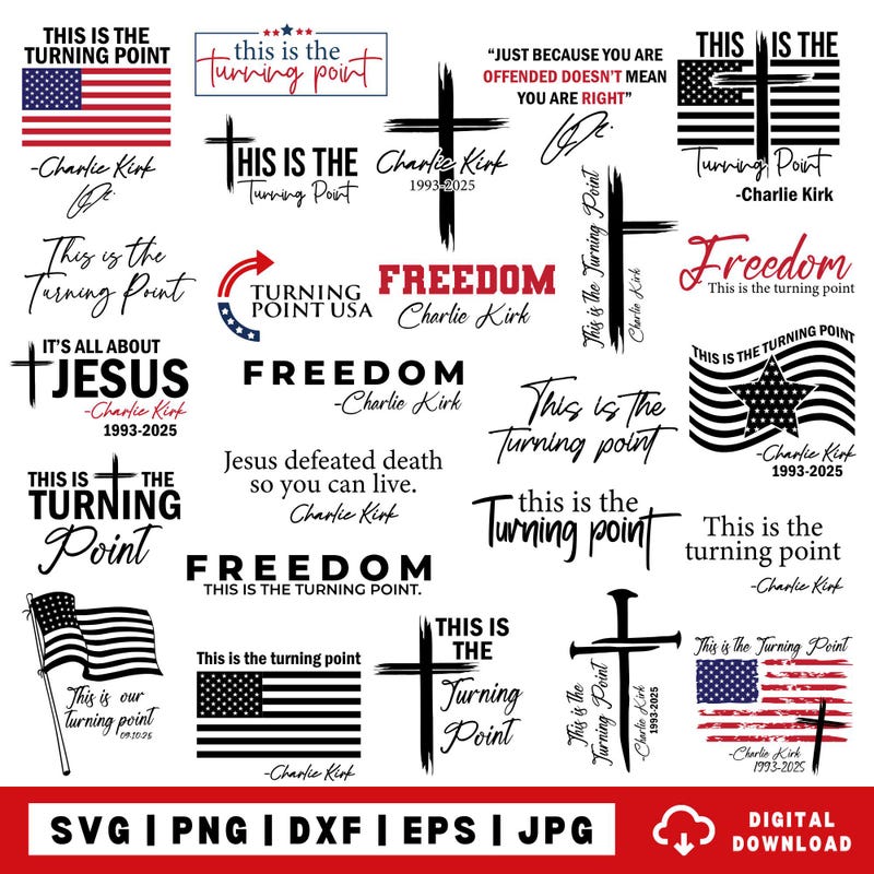 Turning Point Usa Svg - Etsy