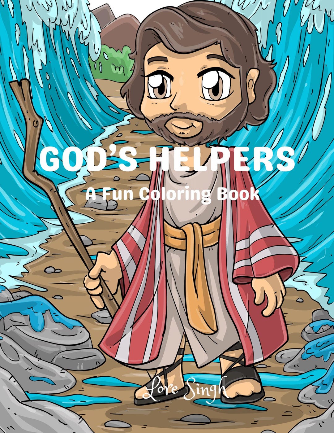 Gods Helpers: A Fun Coloring Book - Etsy
