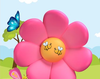 Livre de coloriage Mon petit jardin