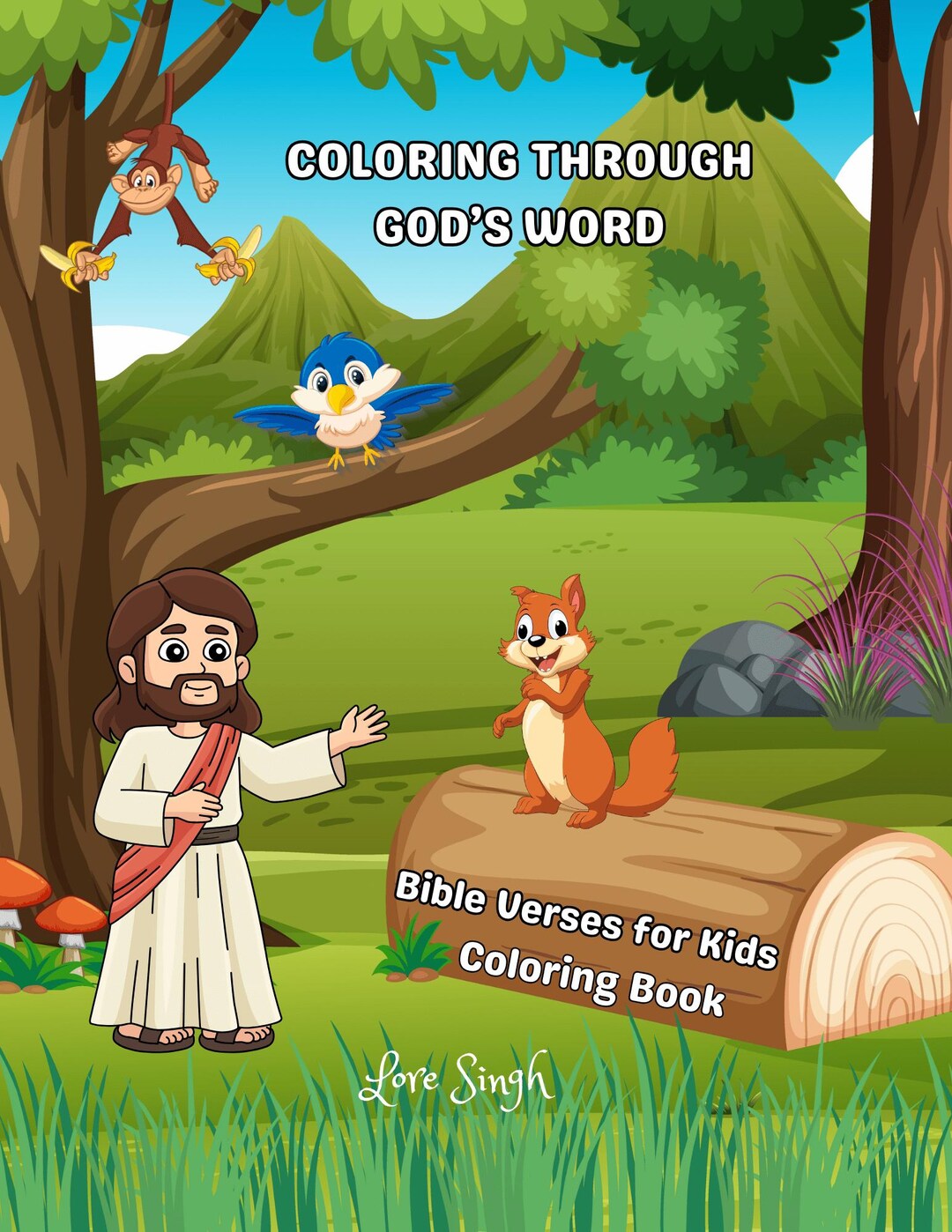 Coloring Through God's Word: Bible Verses for Kids - Etsy Australia