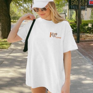 Coffee T-Shirt Natural Color, Coffee Lover Unisex Tee, Casual Wear, Gift for Coffee Enthusiasts, Everyday Style, Great for Coffee Holidays