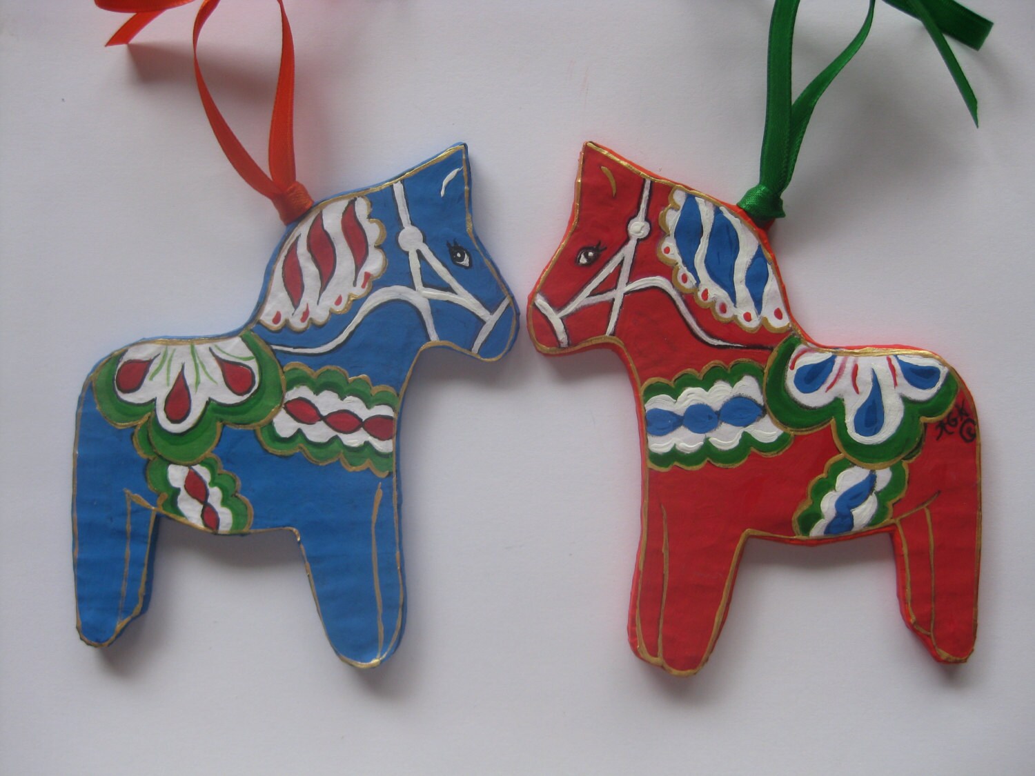 Dala Horse Ornament — SHIELDMAIDEN'S SANCTUM