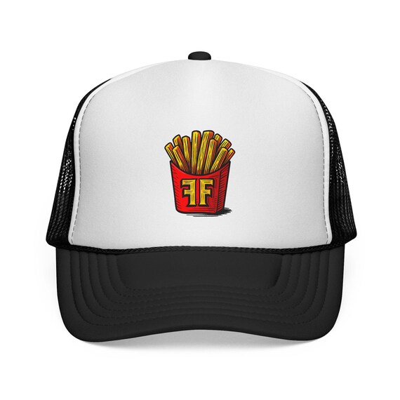 Fun Chic Freedom Trucker Caps with French Fry Design for Food Lovers, Summer Hangouts, Festivals, Gifts for Her, Dad Hats, Casual Wear