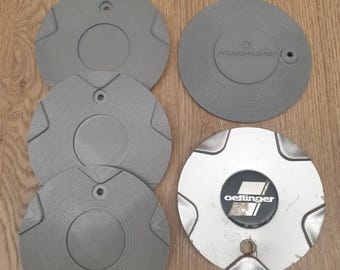 CUSTOM Oz Racing Oettinger wheel center hub caps 3d printed