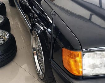 Old Mercedes flag parking assist pole w124 c124 w126 w201 w123. 3D PRINTED