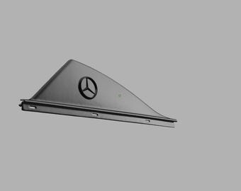 2x Seat belt dispenser covers for Mercedes C124 (W124) A1246921122 , A1246921222
