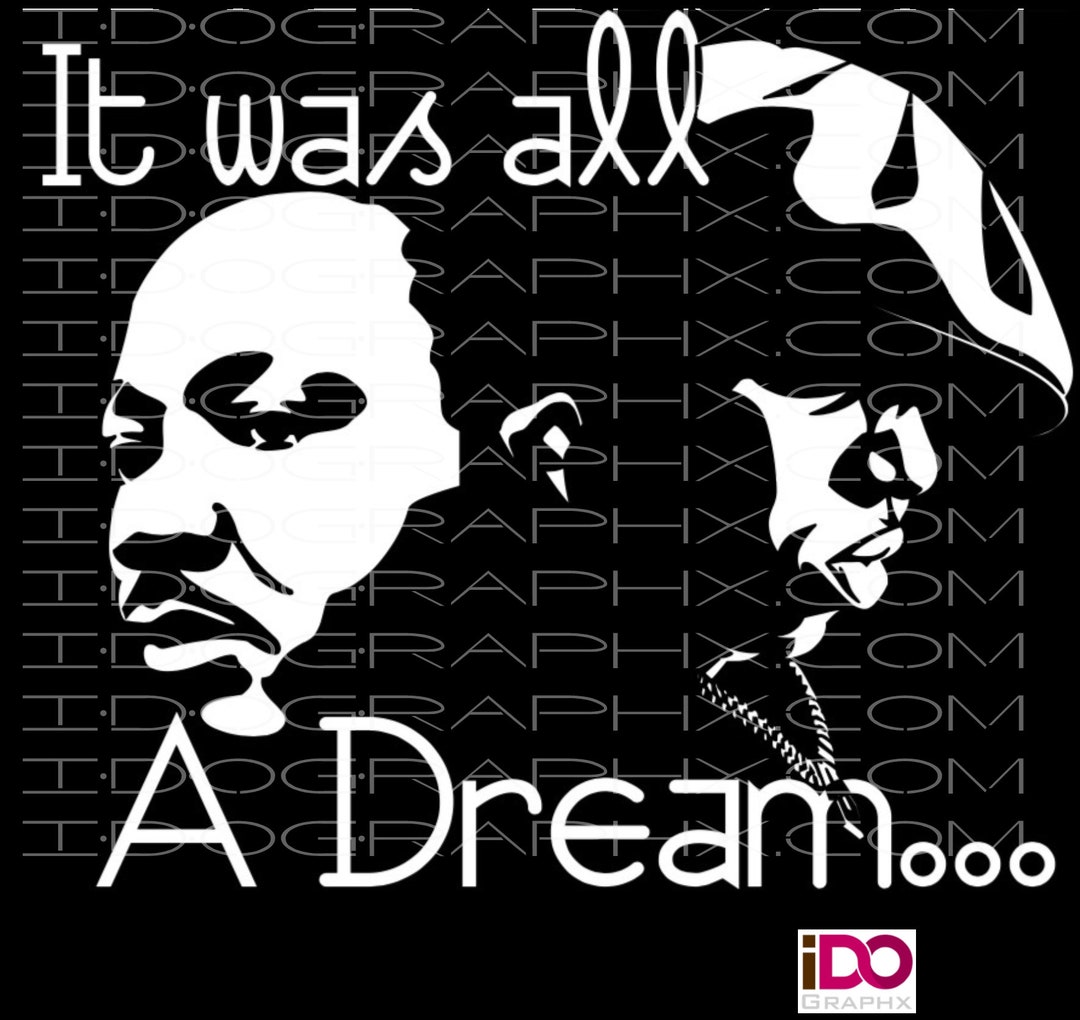 It was all a dream biggie pjs sales