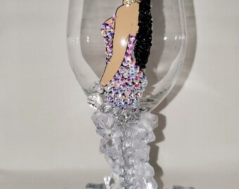 Custom Diva Wine Glass - Oh, Hello!