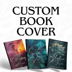 Custom Book Cover Design, Custom Photorealistic Book Cover Design, Fantasy, Romance, Fiction, Custom Fantasy Book Cover Design