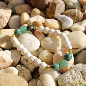 Riverside Bracelet | Handmade Beaded Bracelet | Elastic Handmade Bracelet