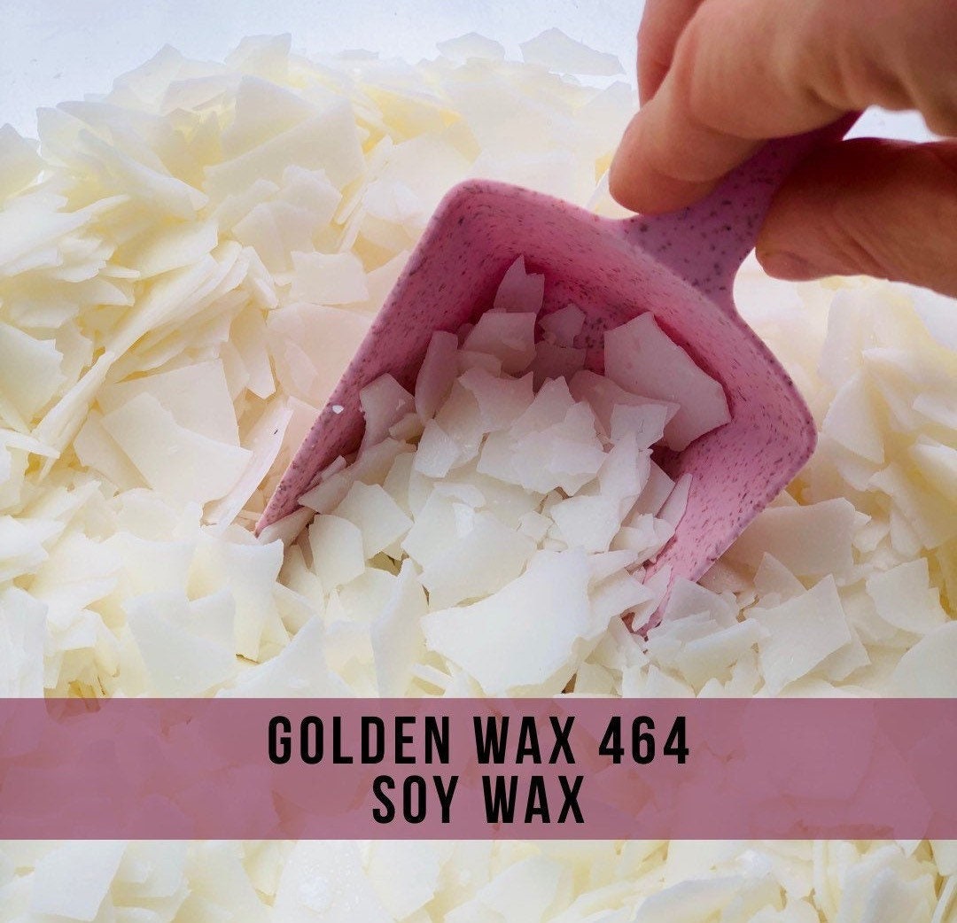 Golden Brands 464 Soy Wax, 45 poundlb Box, Golden Wax 464 Natural Soy Wax  Flakes for Candle Making and DIY Projects, All-Natural, Paraffin-Free  Candle