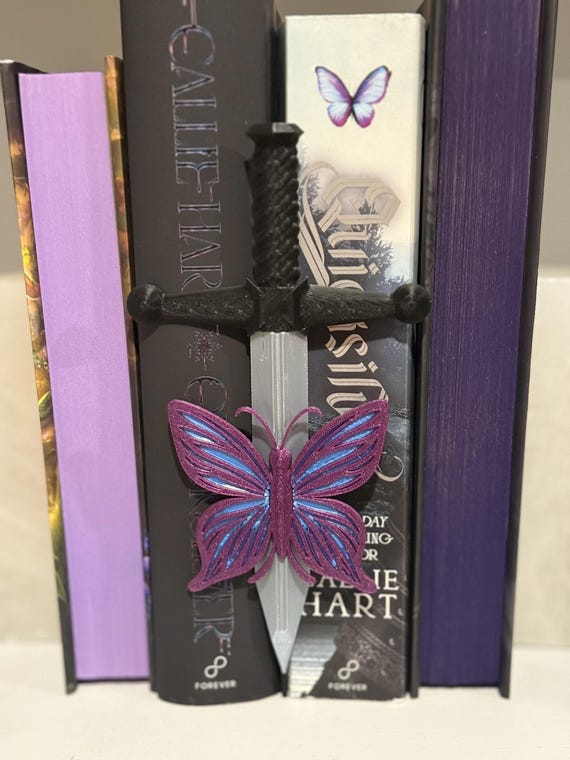 New Design*** Quicksilver inspired Butterfly Sword Series Book Inserts