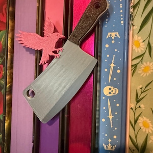 Butcher and Backbird inspired booknook book insert.