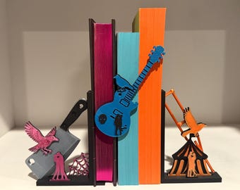 Butcher and Blackbird bookend insert shelf decor set.
