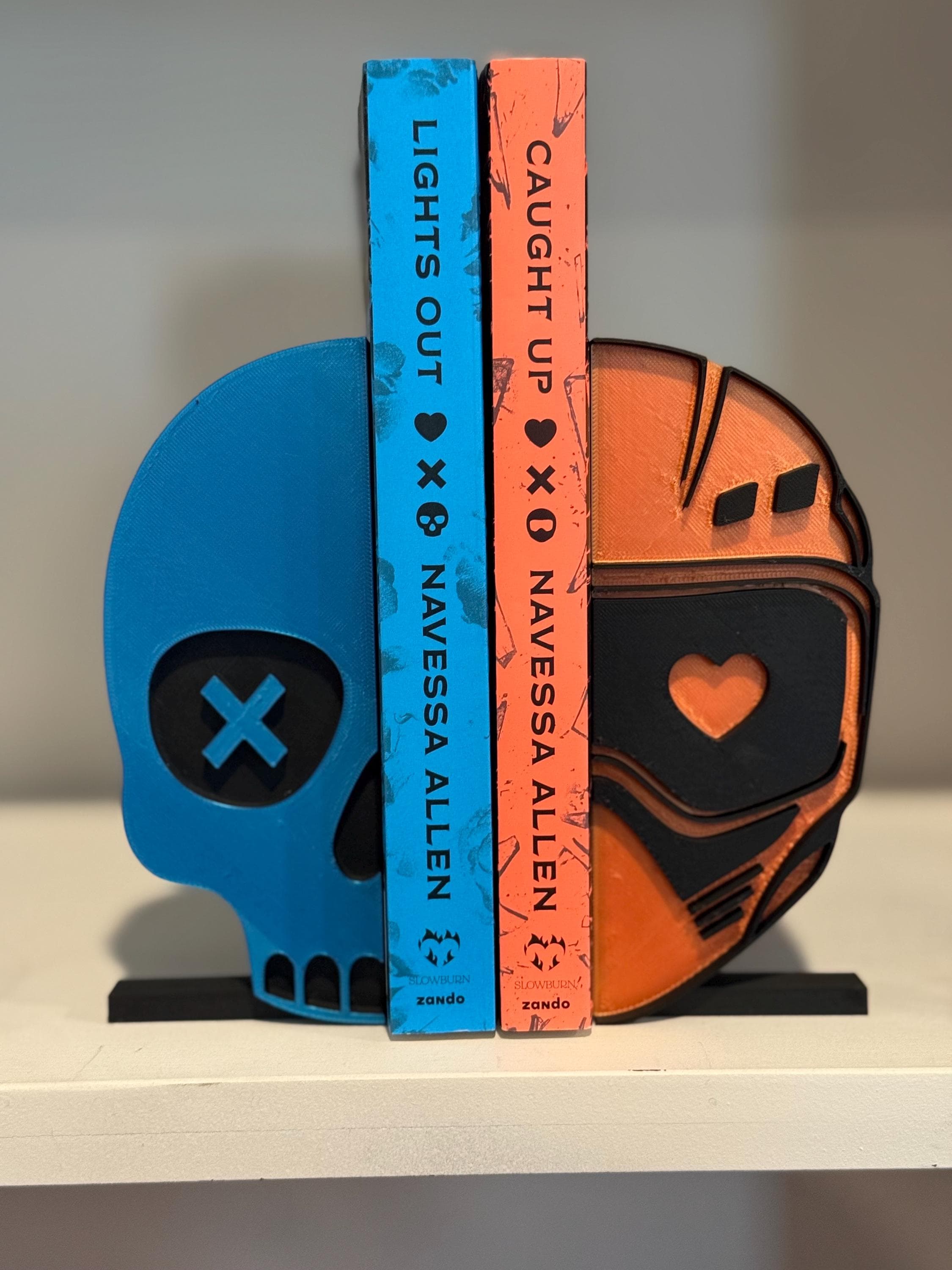 New Design** Lights Out/caught up Bookends - Etsy