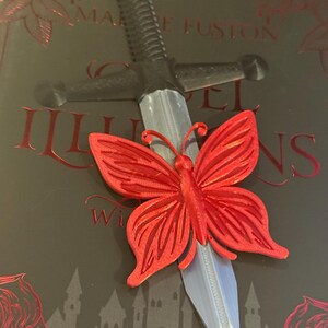 New Design*** Quicksilver inspired Butterfly Sword Series Book Inserts image 4