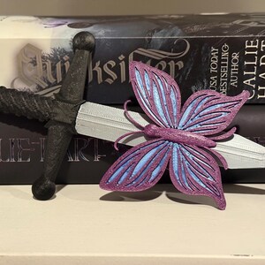 New Design*** Quicksilver inspired Butterfly Sword Series Book Inserts image 9