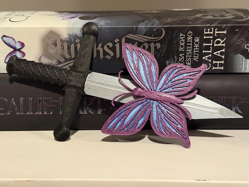 New Design*** Quicksilver inspired Butterfly Sword Series Book Inserts image 9