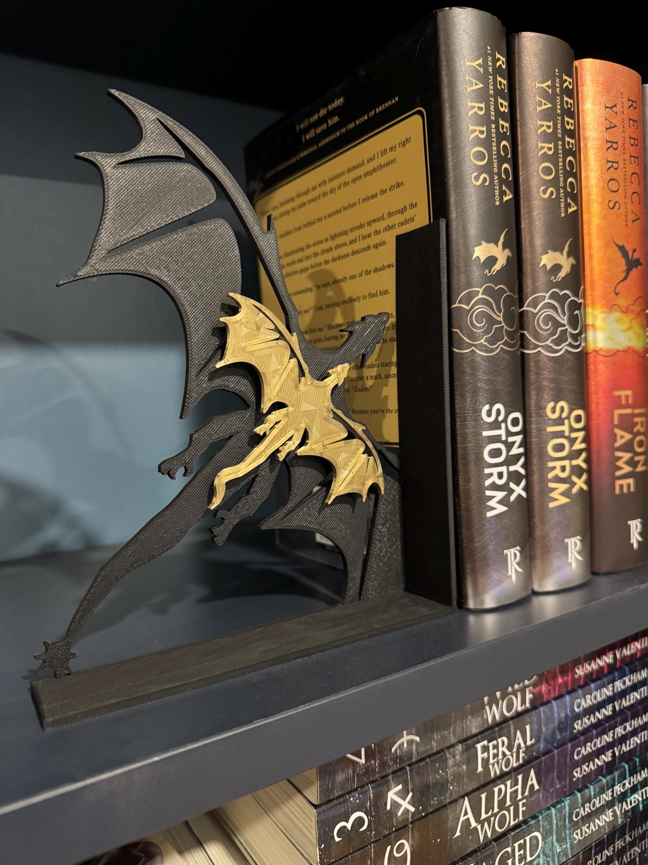 Fourth Wing inspired bookend