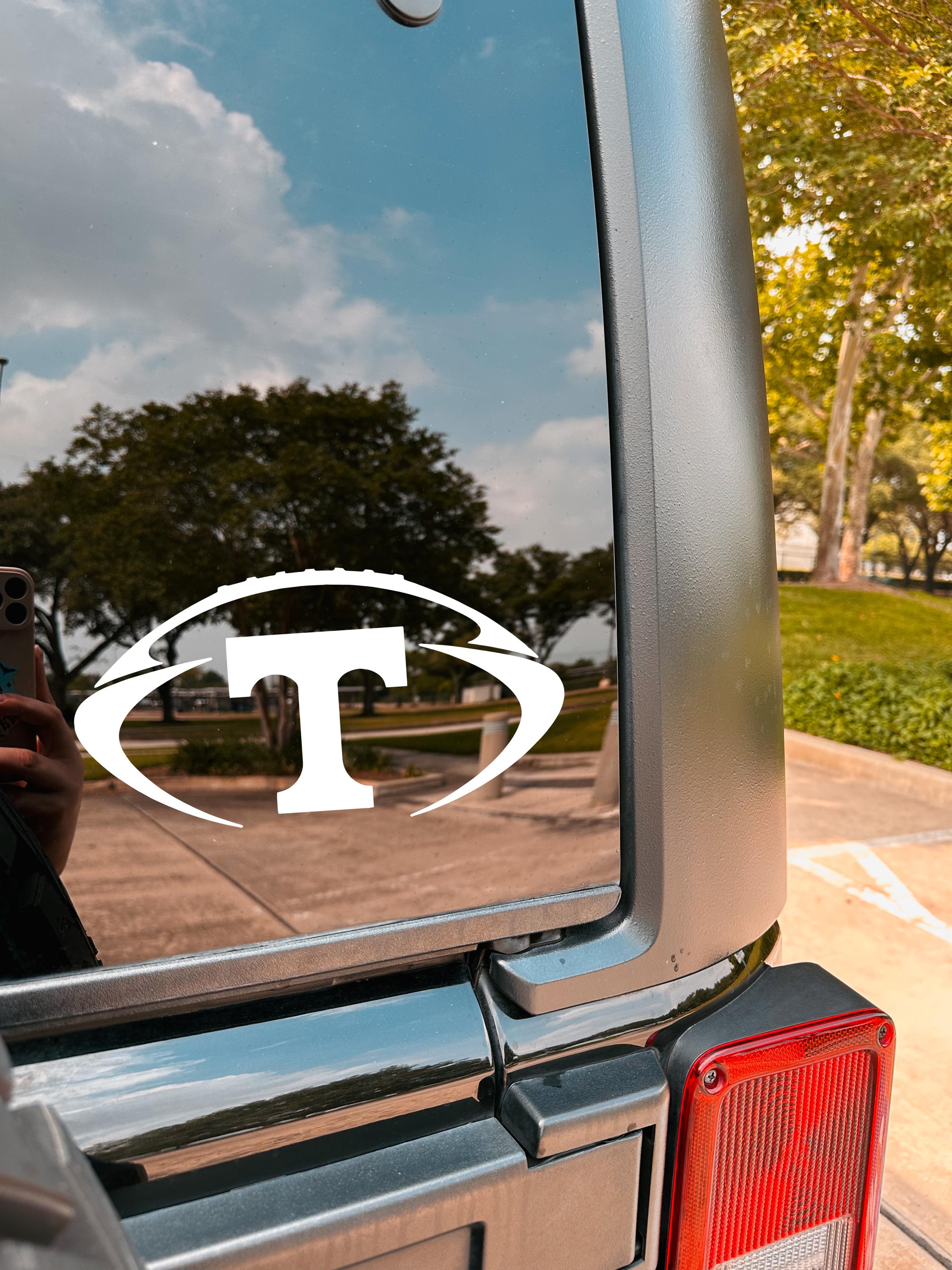 Tennessee Volunteers Vinyl Decal Sticker Pack – Small Set Of 6 – Oracal Orange & White