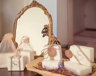100% Goat Milk Soap | Handmade |Natural | Moisturizing for Sensitive Skin | Unscented| Eczema-Friendly | Large 6 oz Bar