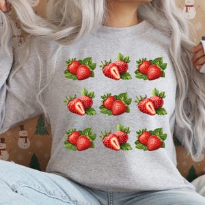 Strawberries PNG Vintage Strawberry Clipart Summer Berry PNG Strawberry Festival Shirt Design Strawberry PNG Download