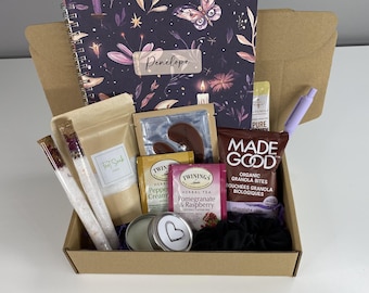 Diario personalizado con caja de relajación