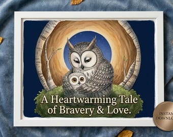 Arlo's First Flight Owl Storybook: Bedtime Tale for Kids (Digital Download)